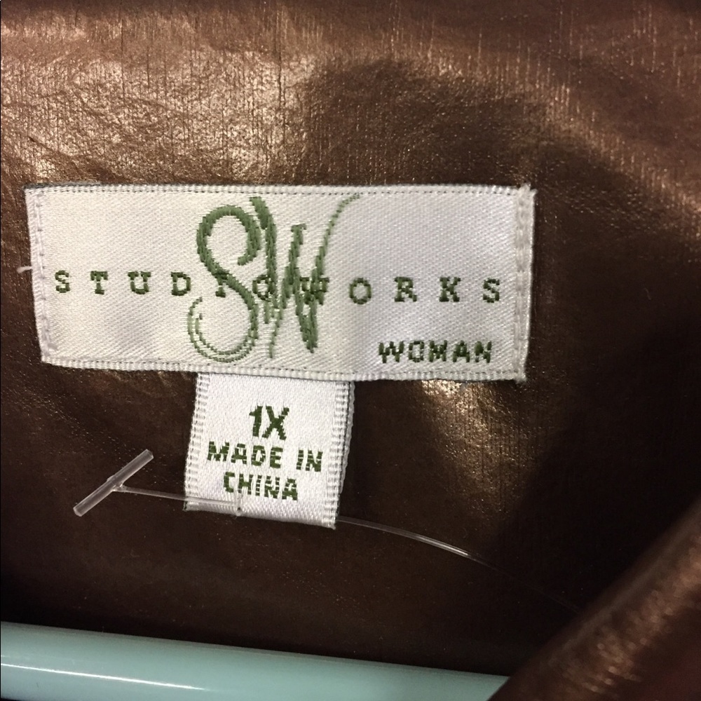 Studioworks light fall button down jacket - Picture 2 of 5